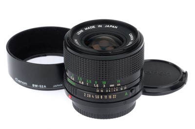 Lot 450 - A Canon FD f/2 35mm Lens
