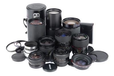 Lot 452 - A Selection of Third-Party Camera Lenses