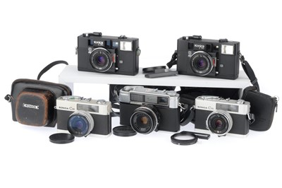 Lot 293 - A Group of Compact Cameras