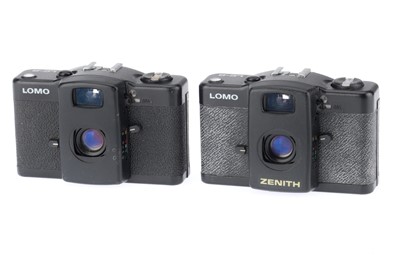 Lot 330 - A Pair of Lomo LC-A Minitar 1 Cameras