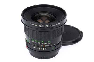 Lot 444 - A Canon FD f/2.8 20mm Lens