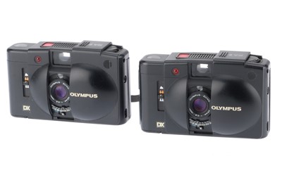 Lot 199 - A Pair of Olympus XA3 Viewfinder Cameras