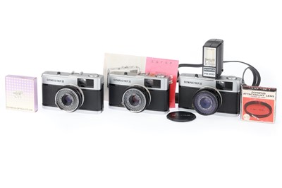 Lot 200 - A Trio of Olympus Trip 35 Cameras