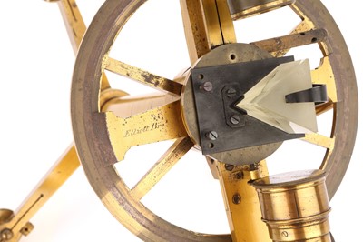 Lot 48 - A Large & Impressive Laboratory Spectroscope by Elliot