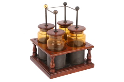 Lot 51 - A Leyden Jar Battery