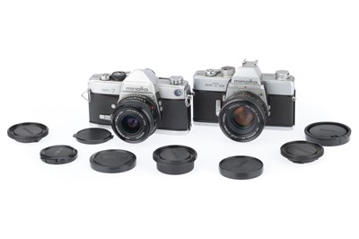 Lot 103 - A Pair of Minolta SR series SLR Cameras