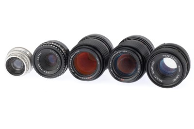 Lot 433 - A Group of Carl Zeiss Jena Lenses