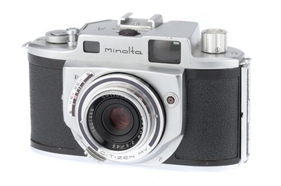 Lot 122 - A Minolta 'A' 35mm Rangefinder Camera