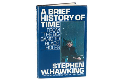 Lot 760 - PHYSICIST PETER LANDSBERG'S COPY (Landsberg, Peter) Hawking, Stephen W. A Brief History of Time