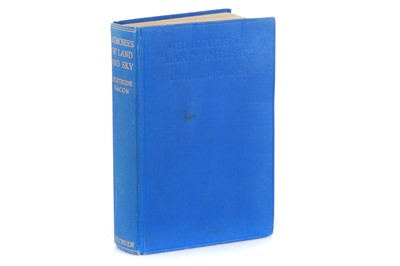 Lot 411 - Bacon, Gertrude, Memories of Land & Sky, 1928, Signed Copy