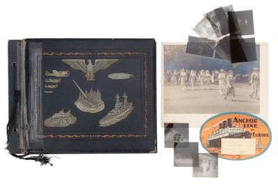 Lot 484 - American Services WWII Photograph Album