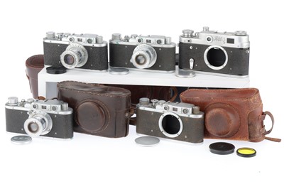 Lot 128 - A Group of FED Rangefinder Cameras