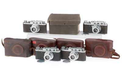 Lot 130 - A Group of FED 1 Rangefinder Cameras