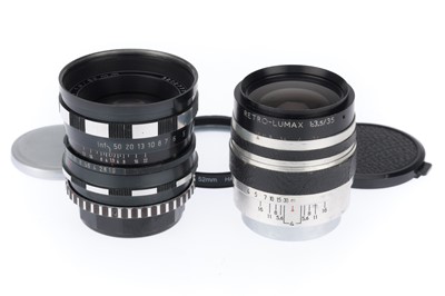 Lot 465 - A Pair of Corfield Camera Lenses