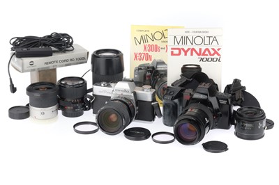 Lot 81 - A Pair of Minolta 35mm Camera Outfits
