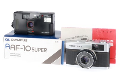 Lot 222 - A Pair of Olympus 35mm Cameras