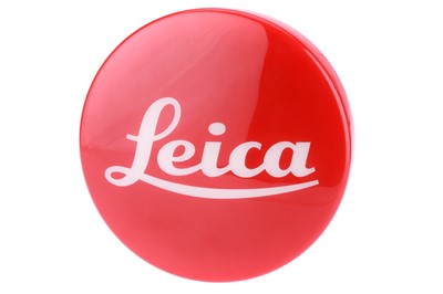 Lot 496 - A Leica Red Dot Illuminated Advertising Sign