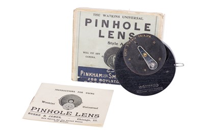 Lot 301 - A Watkins Universal Pinhole Lens Style A
