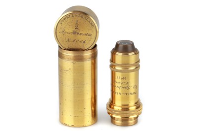 Lot 256D - A Large Powell & Lealand 1/2 inch Apochromatic Objective