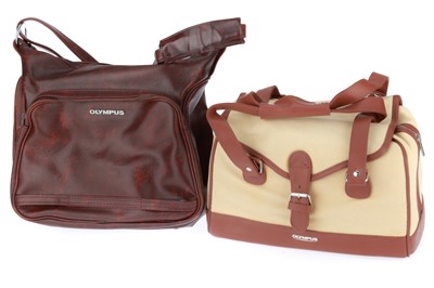 Lot 221 - Two Vintage Olympus Camera Bags