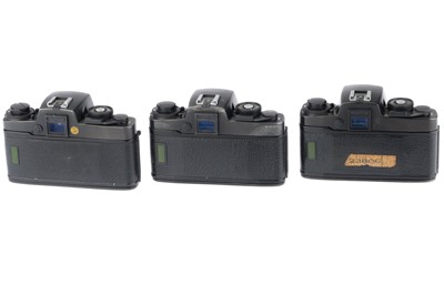 Lot 41 - A Group of Leica R4 SLR Camera Bodies