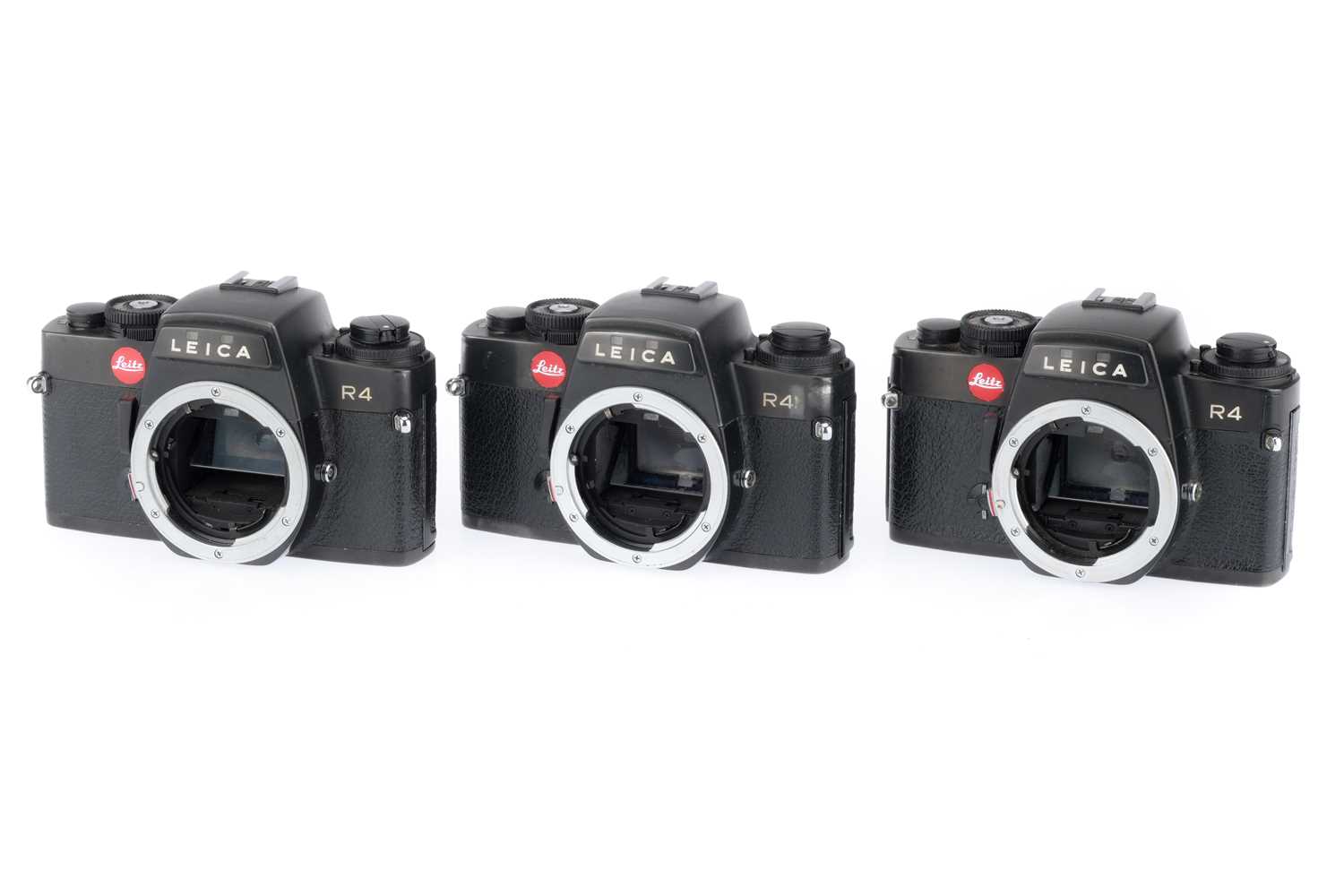 Lot 41 - A Group of Leica R4 SLR Camera Bodies