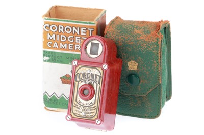 Lot 291 - A Coronet Midget Miniature Camera
