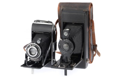Lot 294 - A Pair of Ensign Folding Cameras