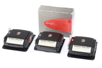 Lot 584 - A Group of Linhof Super Rollex 6x7 Film Backs
