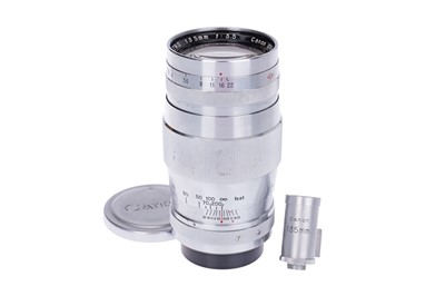 Lot 131 - A Canon Camera Co. 135mm f/3.5 Camera Lens
