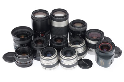 Lot 471 - A Selection of Camera Lenses