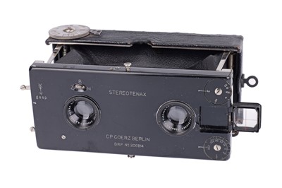 Lot 262 - A C. P. Goerz Berlin Stereotenax Folding Strut Camera