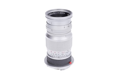 Lot 77 - A Leitz Elmar 90mm f/4 Lens