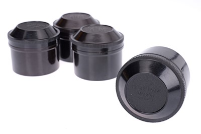 Lot 94 - Four Leitz Bakelite Lens Cases