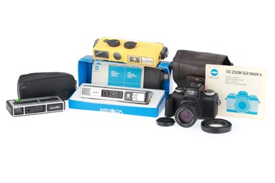 Lot 297 - A Minolta 110 Zoom SLR Mk2 Camera