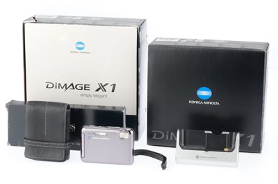 Lot 158 - A Konica Minolta Dimage X1 Digital Ultra Compact Camera, Hugo Boss Edition.