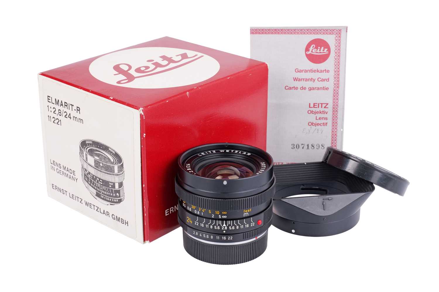 Lot 83 - A Leitz Elmarit-R 24mm f/2.8 Lens