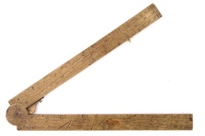 Lot 83 - A 17th Century French Sector