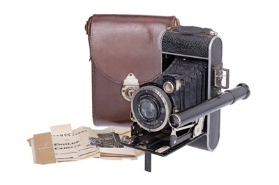 Lot 265 - A Kochmann Enolde Folding Camera