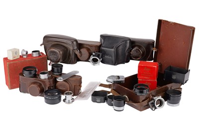 Lot 111 - A Large Selection of Leica Camera Accessories