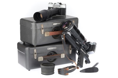 Lot 296 - A Photo-Sniper Camera and Cases