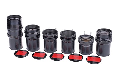 Lot 322 - A Set of Kinoptik 16mm Cine Camera Lenses