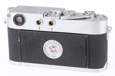 Lot 27 - A Leica M3 Rangefinder Camera Body