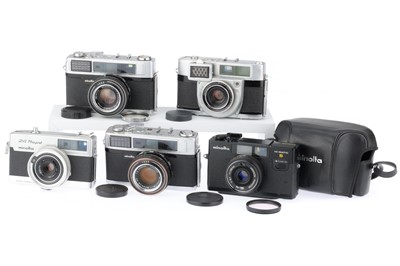 Lot 85 - A Group of Minolta Cameras
