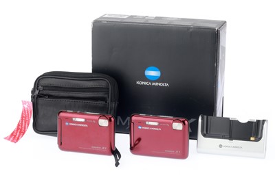 Lot 86 - A Pair of Konica Minolta Dimage X1 Digital Ultra Compact Cameras
