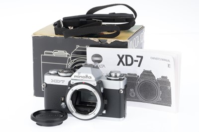 Lot 95 - A Minolta XD-7 SLR Camera Body