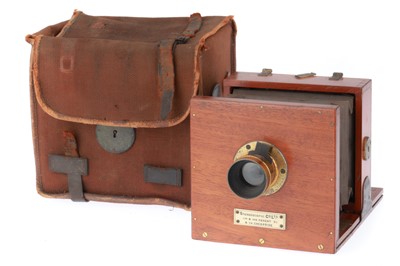 Lot 509 - A London Stereoscopic Co. Quarter Plate Tailboard Camera