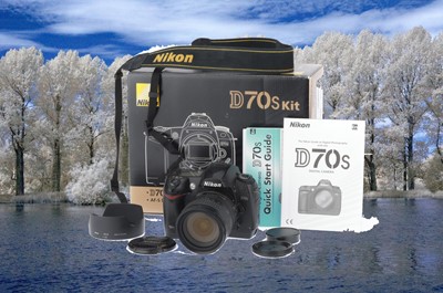 Lot 154 - A Nikon D70s Outfit - Infra-Red Converted.