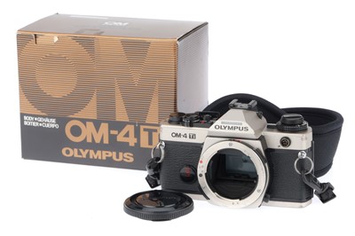 Lot 207 - An Olympus OM-4 Ti SLR Camera Body