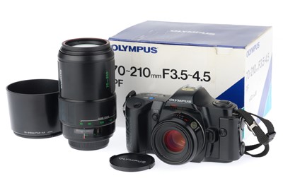 Lot 225 - An Olympus 101 SLR Camera Outfit